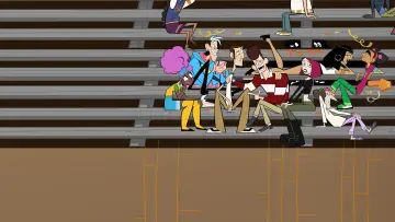 Backdrop for the TV series "Clone High" #1596802