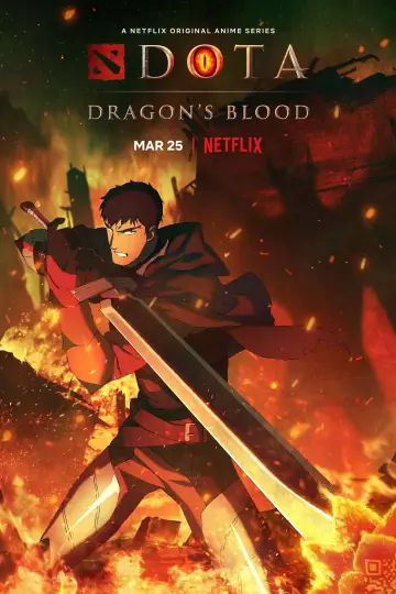 Poster for the TV series "DOTA: Dragon