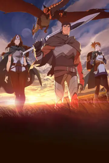 Poster for the TV series "DOTA: Dragon