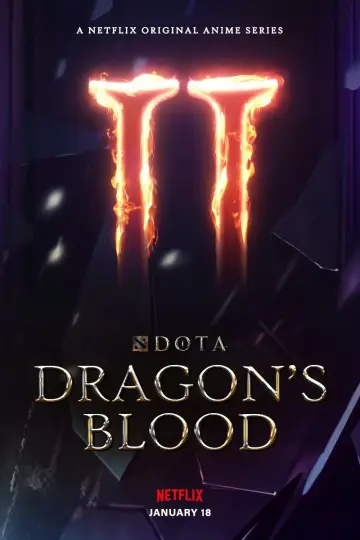 Poster for the TV series "DOTA: Dragon