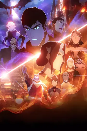 Poster for the TV series "DOTA: Dragon