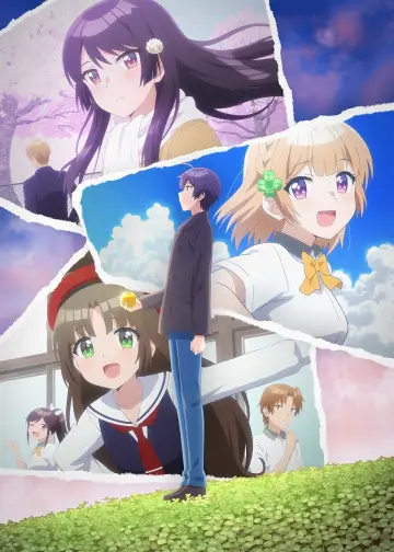 Poster for the TV series "Osamake: Romcom Where the Childhood Friend Won