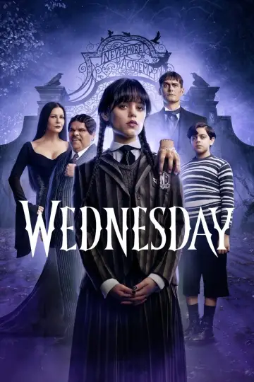 Poster к сериалу "Wednesday" #1273403