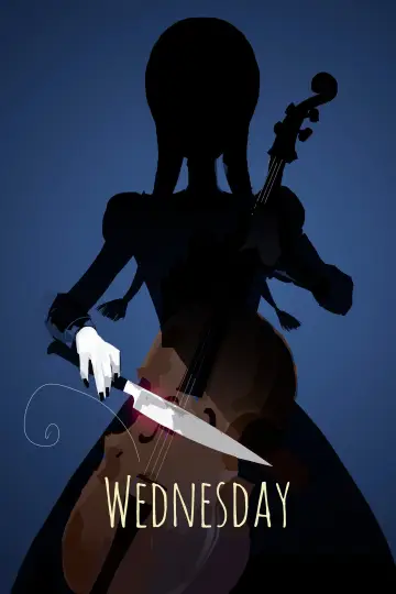 Poster к сериалу "Wednesday" #1273408