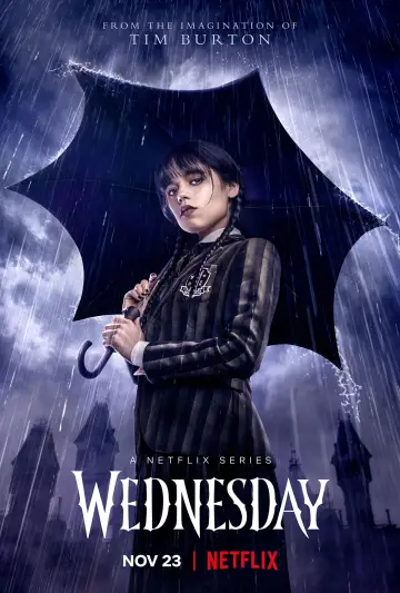 Poster к сериалу "Wednesday" #1273410