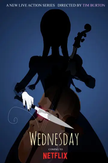 Poster к сериалу "Wednesday" #1273412
