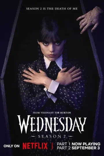 Poster к сериалу "Wednesday" #1273419