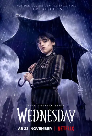 Poster к сериалу "Wednesday" #1273429