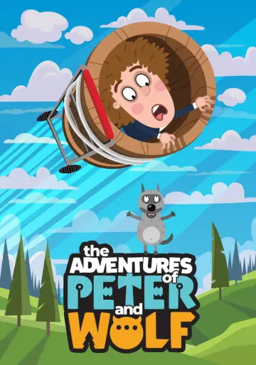 Poster for the TV series "The Adventures of Peter and Wolf" #1512342