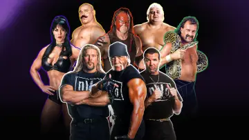Backdrop к сериалу "Biography: WWE Legends" #1497222