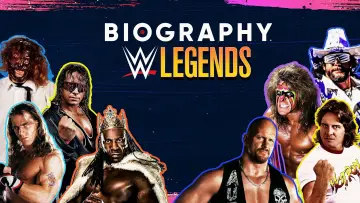 Backdrop к сериалу "Biography: WWE Legends" #1497223