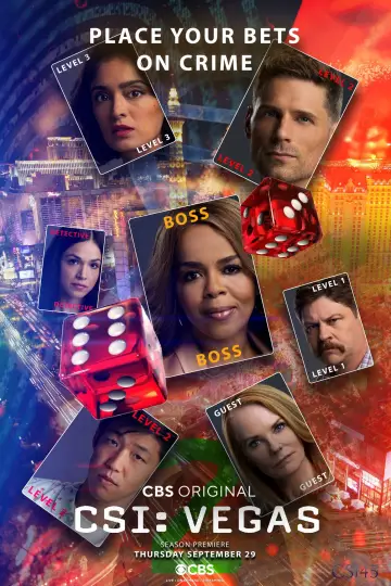Poster к сериалу "CSI: Vegas" #1356612