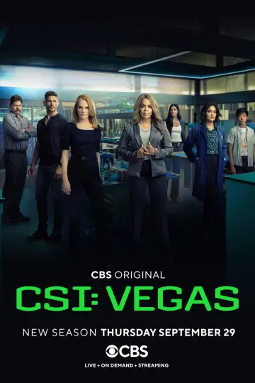 Poster for the TV series "CSI: Vegas" #1694516