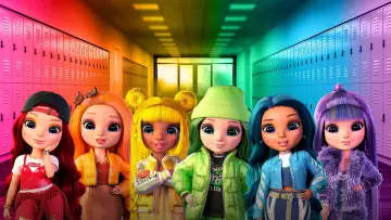 Backdrop for the TV series "Rainbow High" #1408645