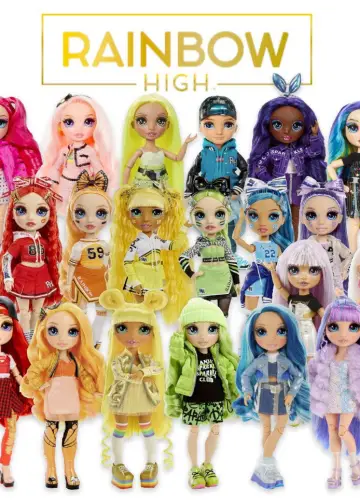 Poster for the TV series "Rainbow High" #1737933
