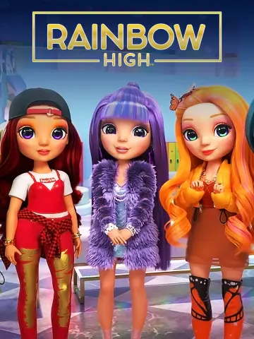 Poster for the TV series "Rainbow High" #1737935