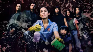 Backdrop for the TV series "The Cleaning Lady" #1299764
