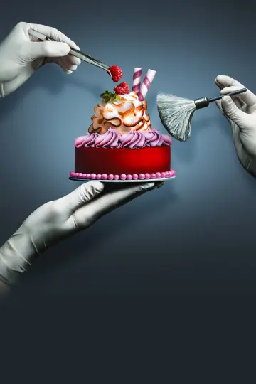 Poster for the TV series "Crime Scene Kitchen" #1606655