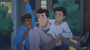 Backdrop for the TV series "My Adventures with Superman" #1295962