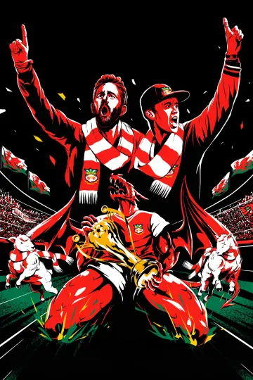 Poster к сериалу "Welcome to Wrexham" #1335873