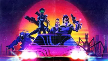 Backdrop for the TV series "Captain Laserhawk: A Blood Dragon Remix" #1874208