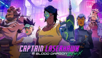 Backdrop for the TV series "Captain Laserhawk: A Blood Dragon Remix" #1874210