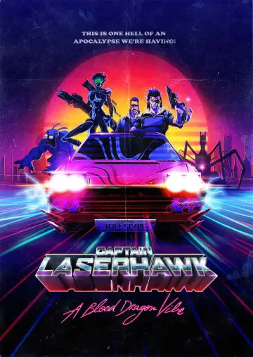 Poster for the TV series "Captain Laserhawk: A Blood Dragon Remix" #1874238