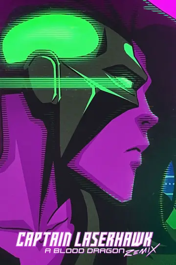 Poster for the TV series "Captain Laserhawk: A Blood Dragon Remix" #1874240