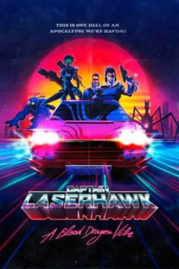 Poster for the TV series "Captain Laserhawk: A Blood Dragon Remix" #1874241