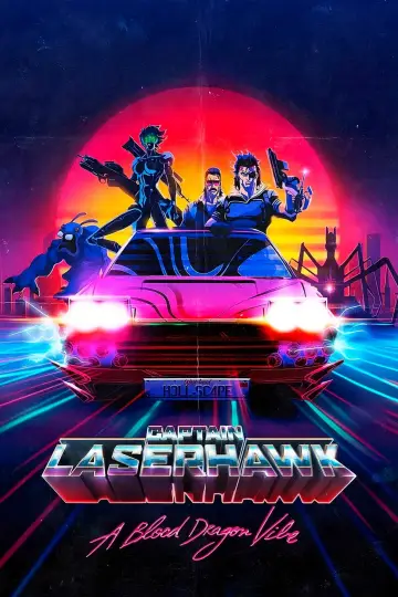 Poster for the TV series "Captain Laserhawk: A Blood Dragon Remix" #1874247