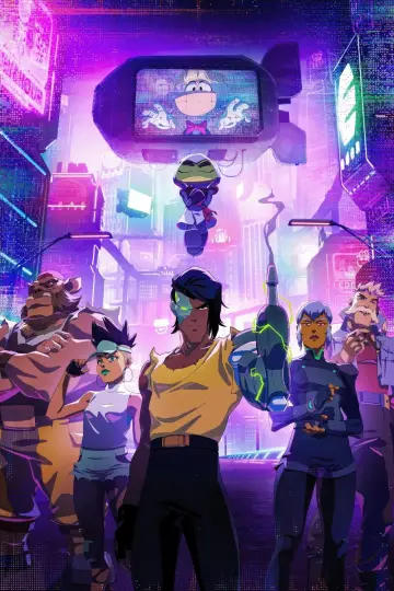 Poster for the TV series "Captain Laserhawk: A Blood Dragon Remix" #1874248