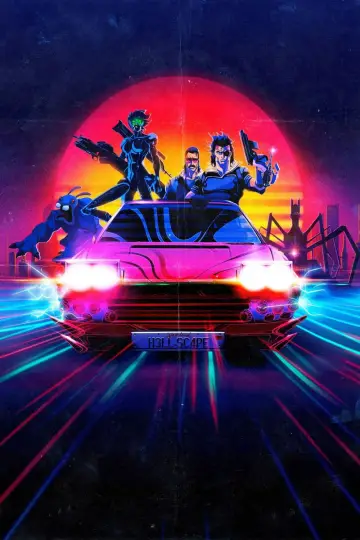 Poster for the TV series "Captain Laserhawk: A Blood Dragon Remix" #1874249
