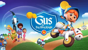 Backdrop for the TV series "Gus the Itsy-Bitsy Knight" #1426436