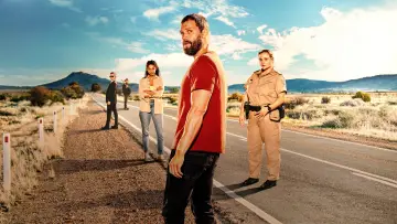 Backdrop for the TV series "The Tourist" #1469698