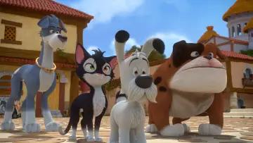 Backdrop for the TV series "Dogmatix and the Indomitables" #1509940