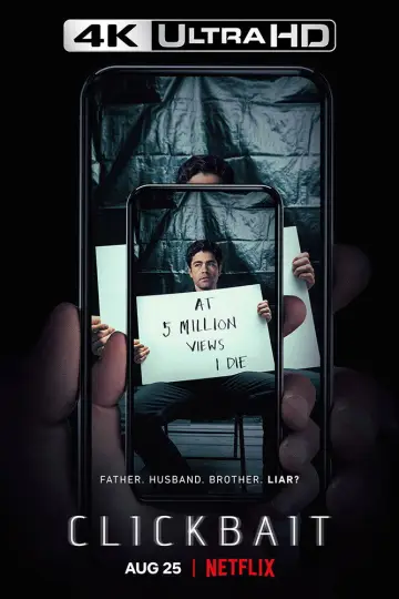 Poster for the TV series "Clickbait" #1436516