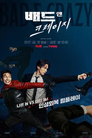 Poster for the TV series "Bad and Crazy" #1592778