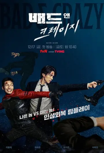 Poster for the TV series "Bad and Crazy" #1743503
