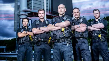 Backdrop for the TV series "Motorway Cops: Catching Britain