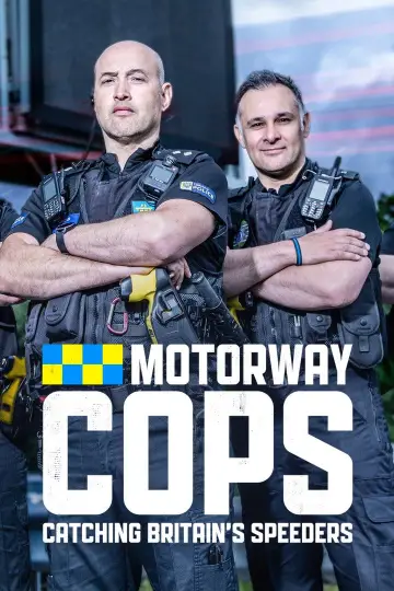 Poster for the TV series "Motorway Cops: Catching Britain