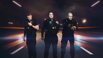 Backdrop for the TV series "Motorway Cops: Catching Britain