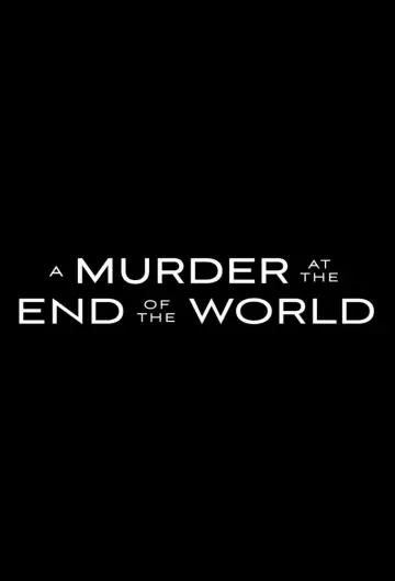 Poster for the TV series "A Murder at the End of the World" #1441321