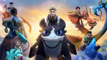 Backdrop к сериалу "Dragons: The Nine Realms" #1381274