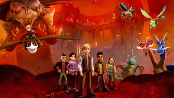 Backdrop к сериалу "Dragons: The Nine Realms" #1381281