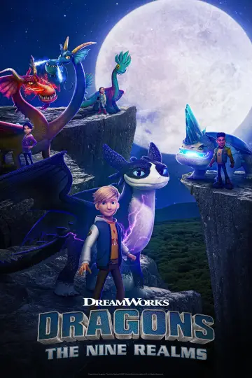 Poster к сериалу "Dragons: The Nine Realms" #1381290