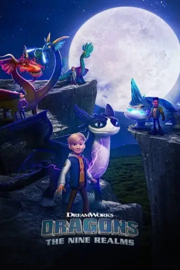 Poster к сериалу "Dragons: The Nine Realms" #1381293