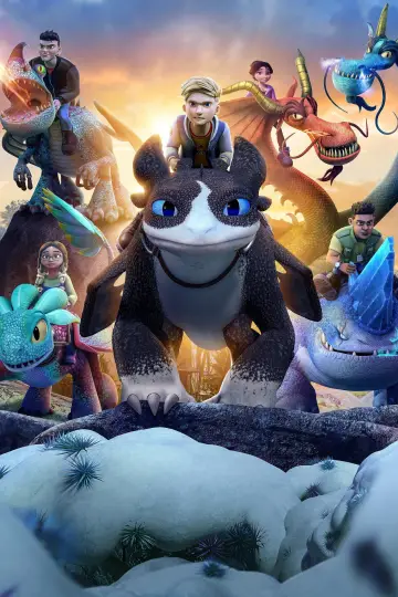 Poster к сериалу "Dragons: The Nine Realms" #1381312