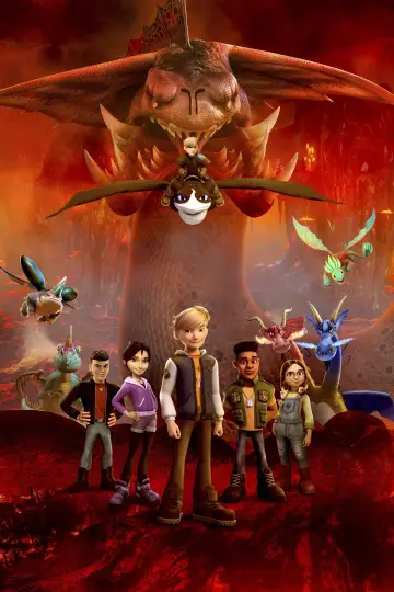Poster к сериалу "Dragons: The Nine Realms" #1381316