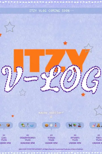 ITZY VLOG Poster