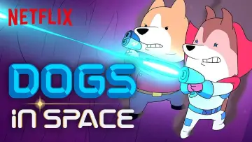 Backdrop for the TV series "Dogs in Space" #1592495